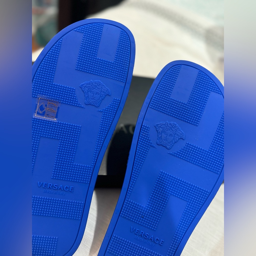 Versace blue Pool Slide - Picture 3 of 4